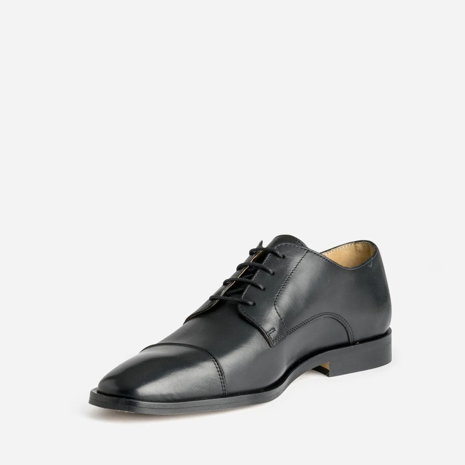 Eram Chaussures De Ville^Derby cuir bout droit NOIR