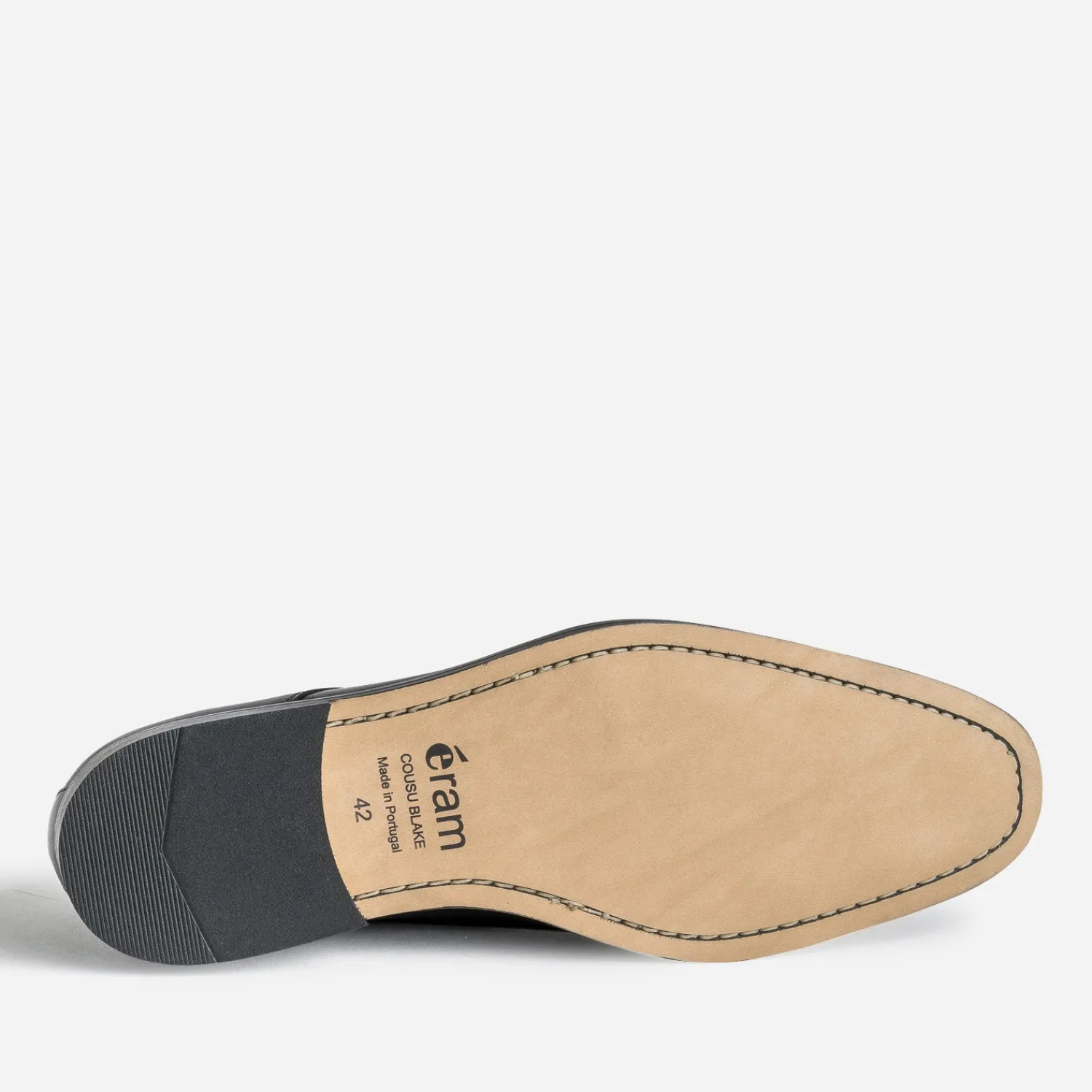 Eram Chaussures De Ville^Derby cuir bout droit NOIR