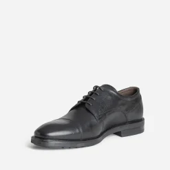 Eram Chaussures De Ville^Derby cuir bout droit NOIR