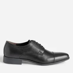 Eram Chaussures De Ville^Derby cuir bout droit NOIR