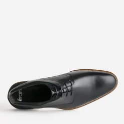 Eram Chaussures De Ville^Derby cuir détails cuir velours NOIR