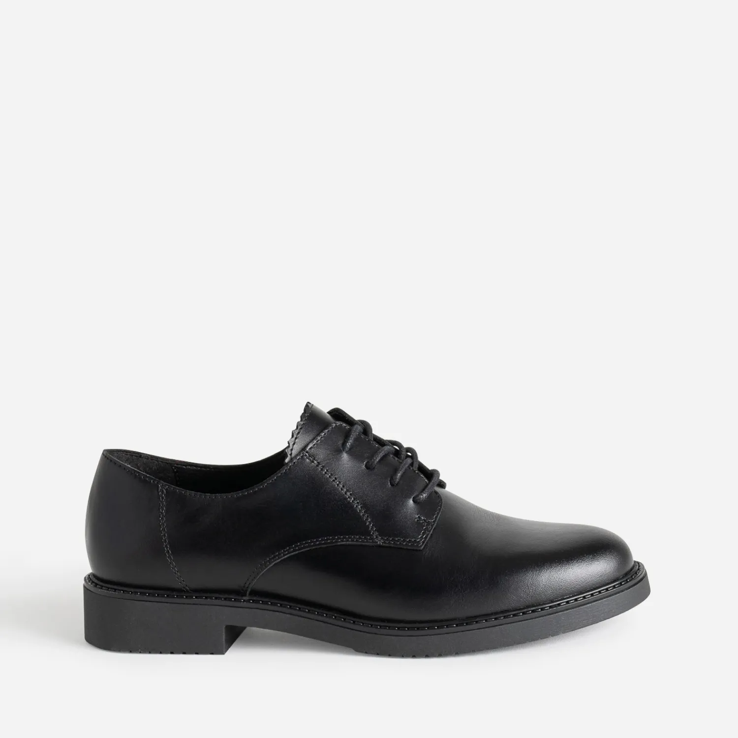 Eram Derbies^Derby en cuir NOIR