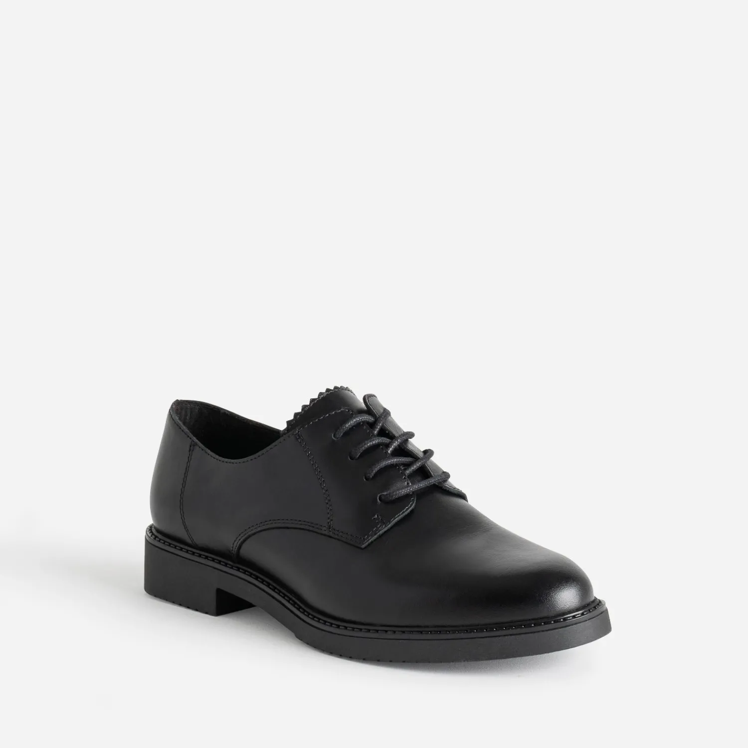 Eram Derbies^Derby en cuir NOIR