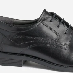 Eram Chaussures De Ville^Derby en cuir NOIR