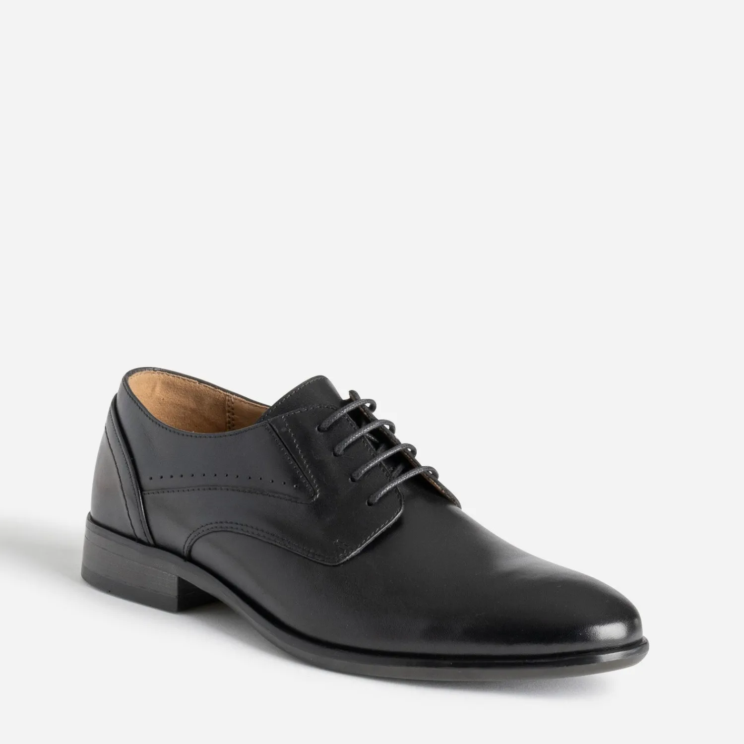 Eram Chaussures De Ville^Derby en cuir NOIR