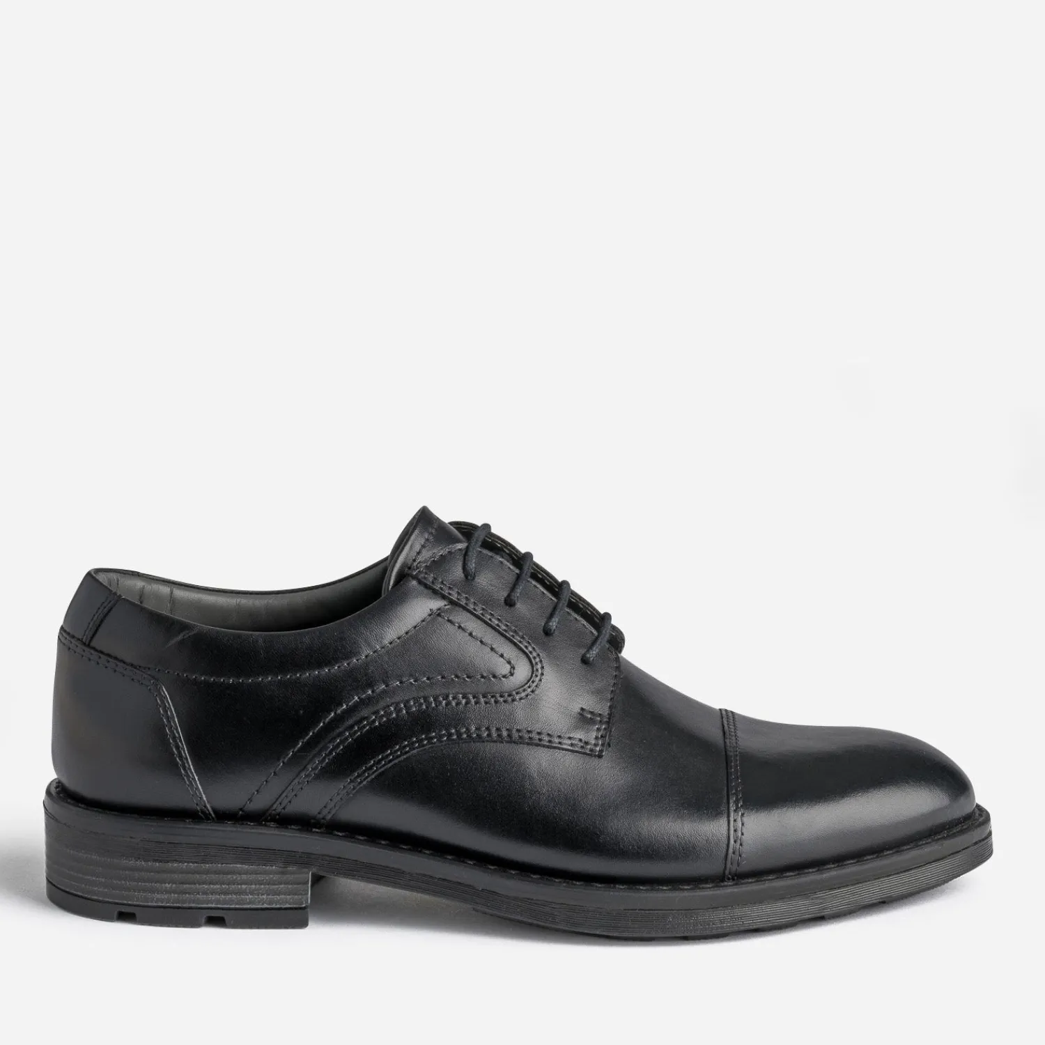 Eram Chaussures De Ville^Derby en cuir à doublure carreaux NOIR