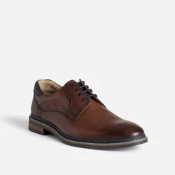 Redskins Chaussures De Ville^Derby cuir COGNAC