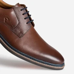 Redskins Chaussures De Ville^Derby cuir COGNAC