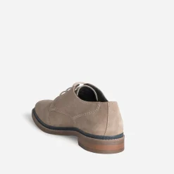 Redskins Chaussures De Ville^Derby cuir velours TAUPE