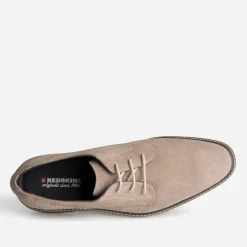 Redskins Chaussures De Ville^Derby cuir velours TAUPE