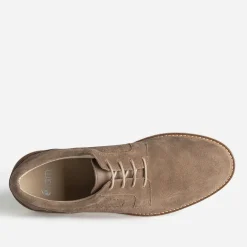 Eram Chaussures De Ville^Derby cuir velours TAUPE