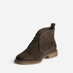 Eram Boots^Desert Boots en cuir velours MARRON