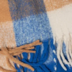 Eram Echarpes & Foulards^Echarpe TEXTO , camel et écru BLEU