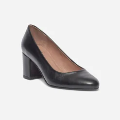 Eram Escarpins^Escarpin éco-conçu en cuir NOIR