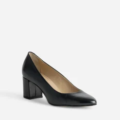 Eram Escarpins^Escarpin en cuir NOIR