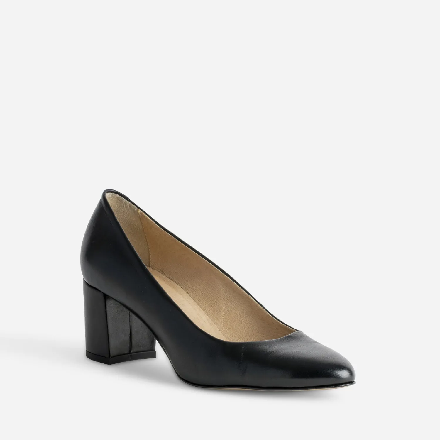 Eram Escarpins^Escarpin en cuir NOIR
