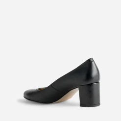 Eram Escarpins^Escarpin en cuir NOIR