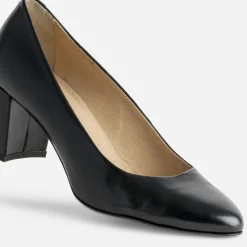 Eram Escarpins^Escarpin en cuir NOIR