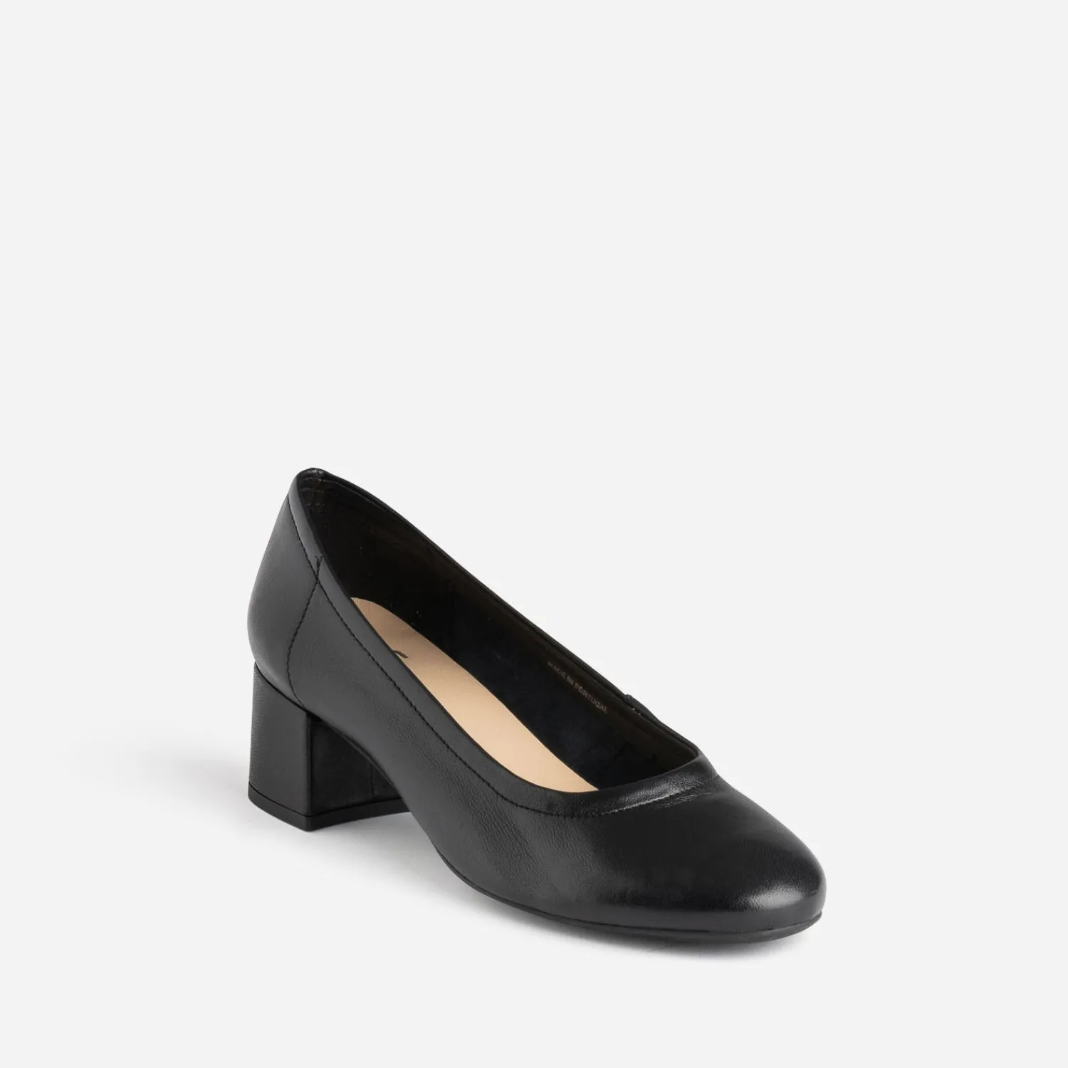 Eram Escarpins^Escarpin en cuir NOIR