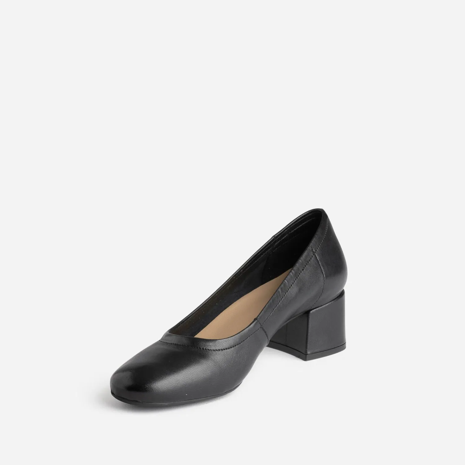 Eram Escarpins^Escarpin en cuir NOIR