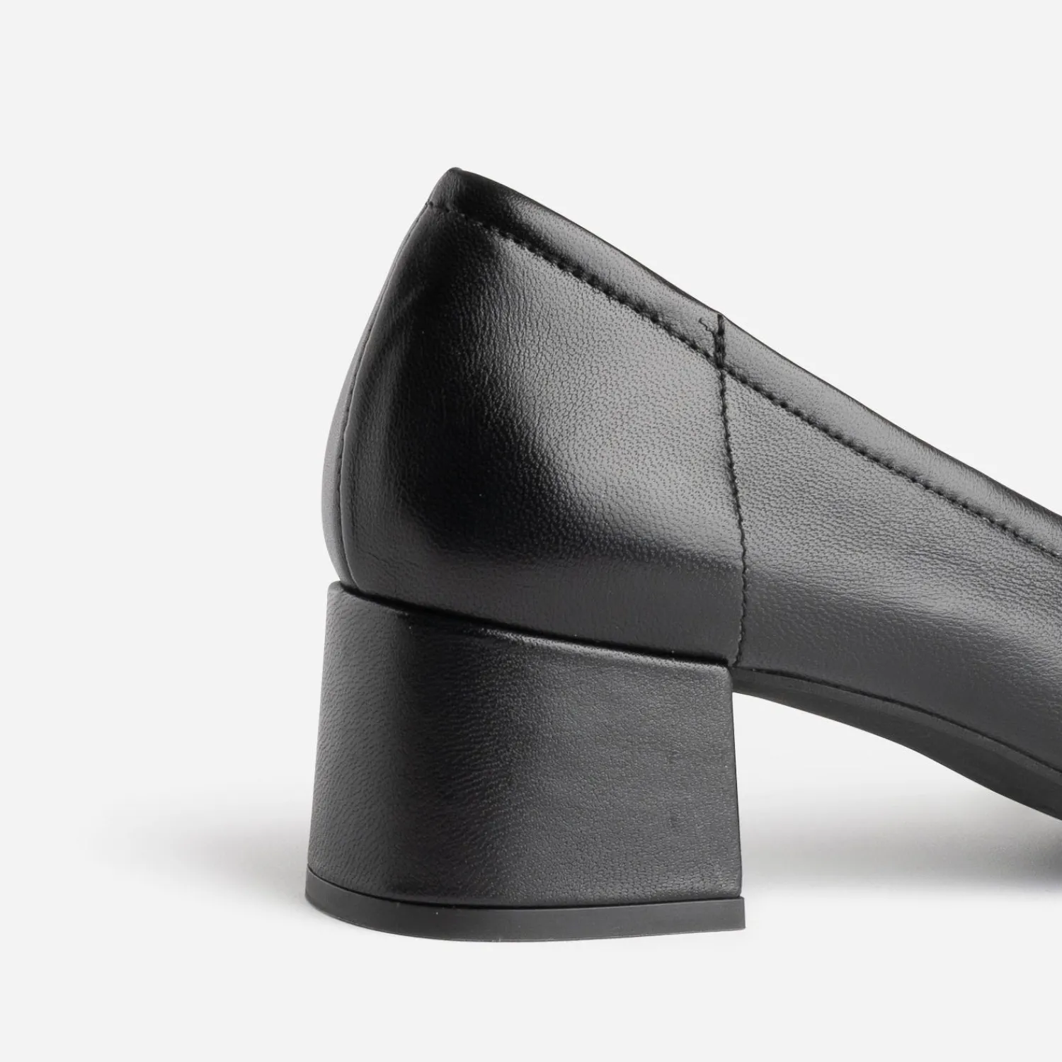 Eram Escarpins^Escarpin en cuir NOIR