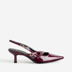 Texto Escarpins^Escarpin slingback verni BORDEAUX