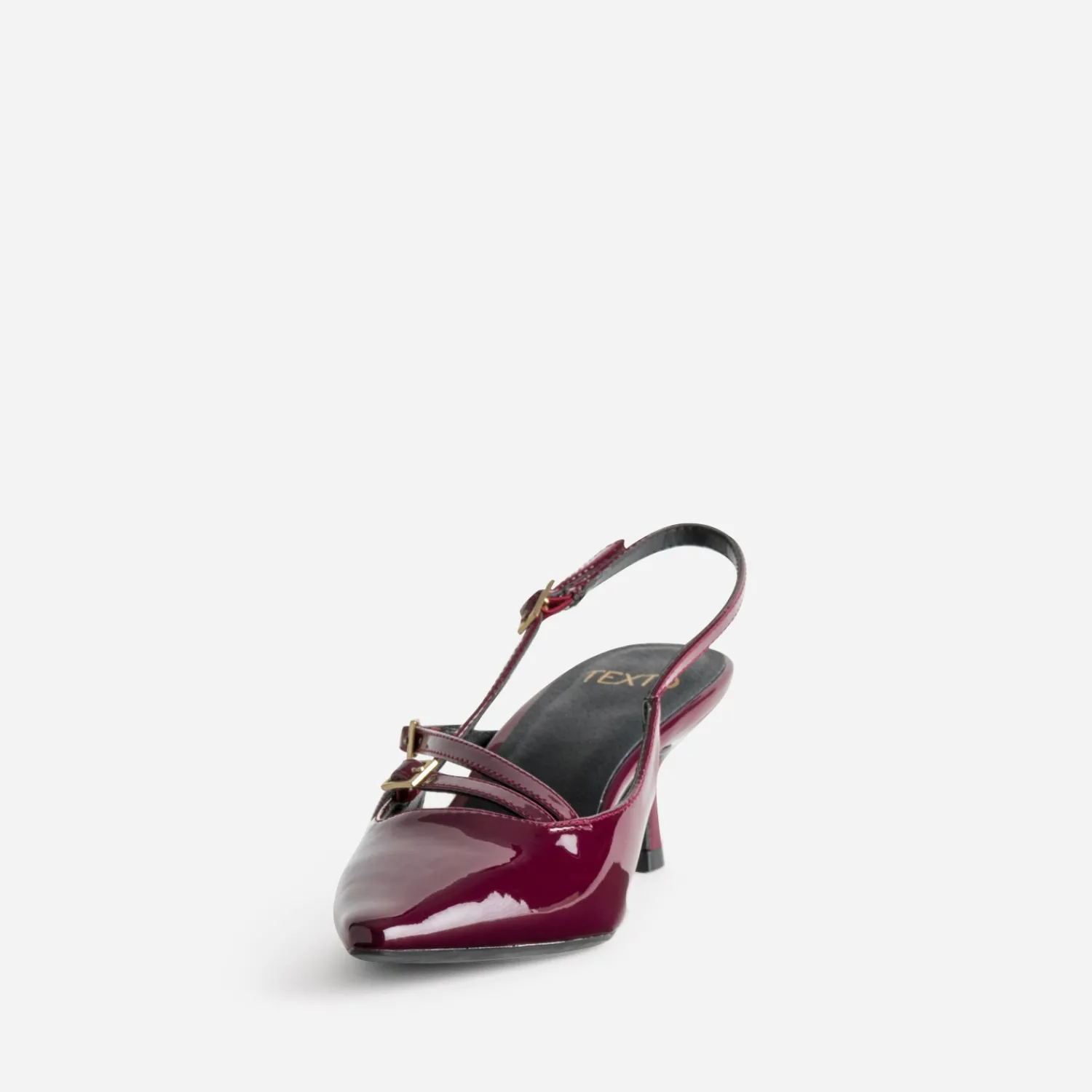 Texto Escarpins^Escarpin slingback verni BORDEAUX