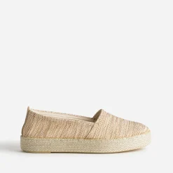 Eram Espadrilles^Espadrille textile tressé rayé BEIGE
