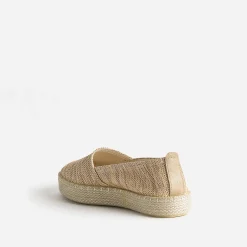 Eram Espadrilles^Espadrille textile tressé rayé BEIGE
