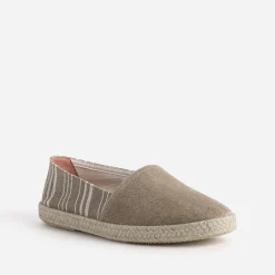 Eram Espadrilles^Espadrille toile motif rayures BEIGE