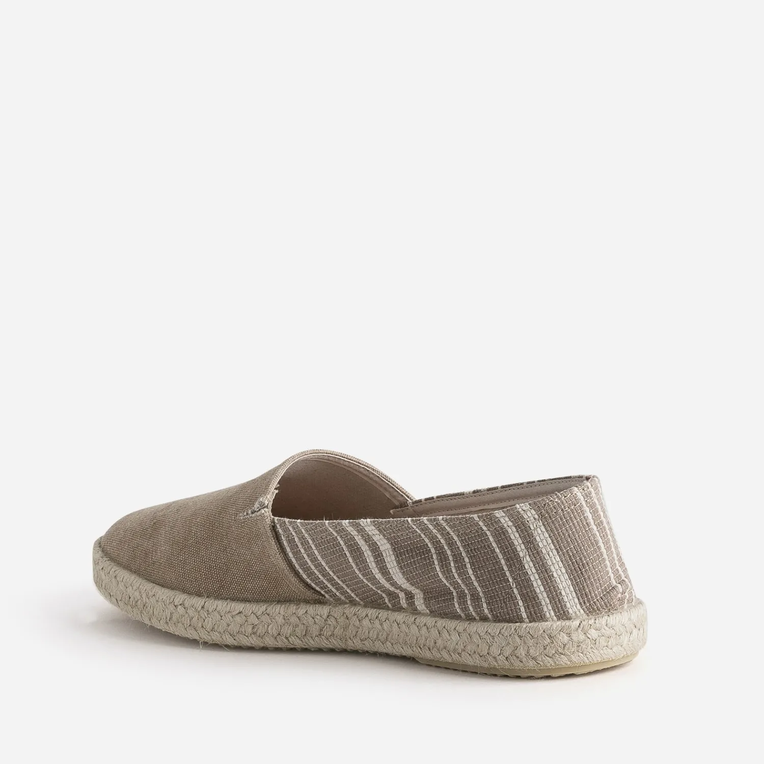 Eram Espadrilles^Espadrille toile motif rayures BEIGE