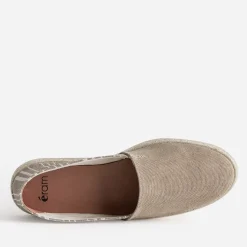 Eram Espadrilles^Espadrille toile motif rayures BEIGE