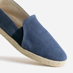 Eram Espadrilles^Espadrille marine toile éco-conçue BLEU
