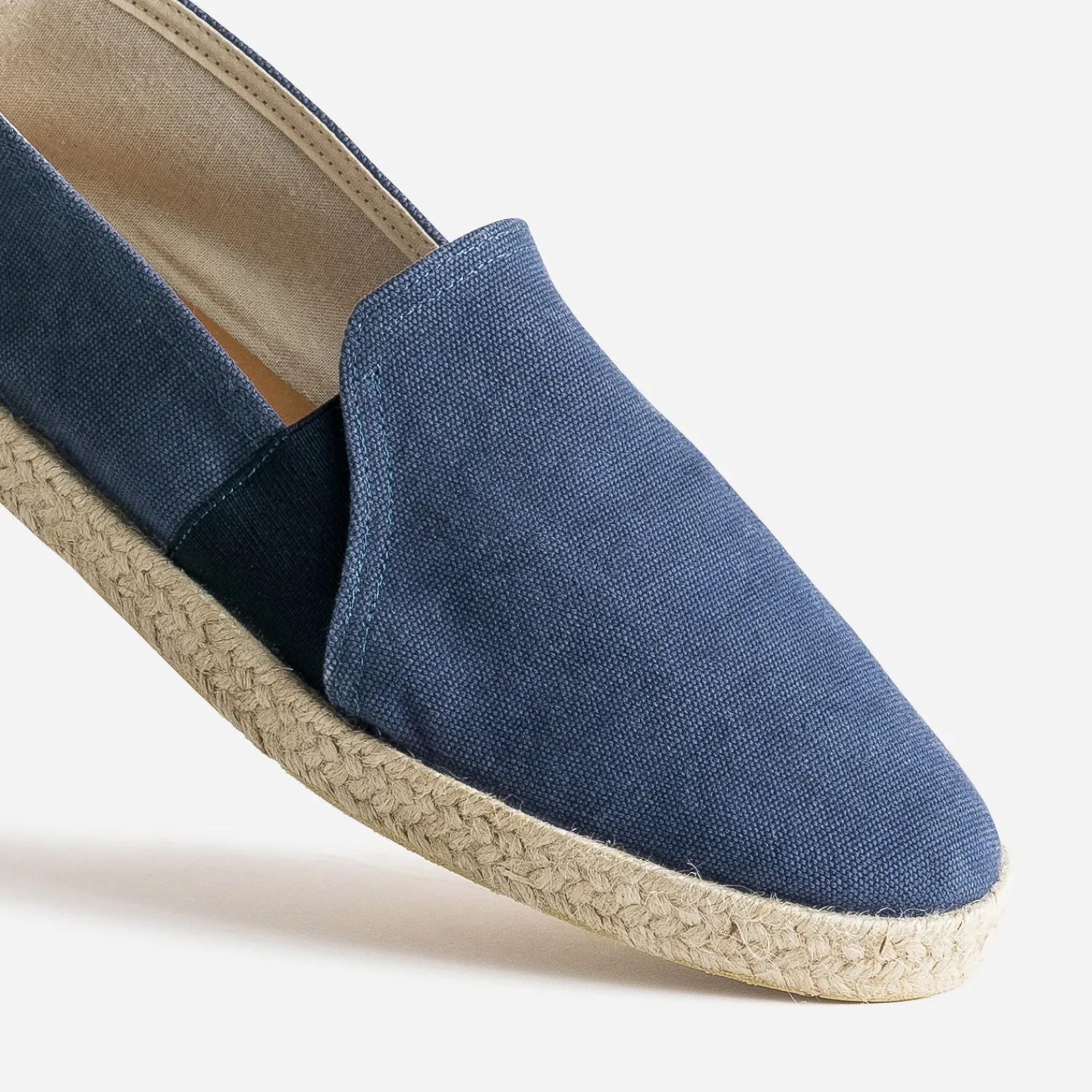 Eram Espadrilles^Espadrille marine toile éco-conçue BLEU