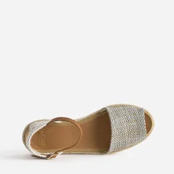 Eram Espadrilles^Espadrille e toile tressée BLEU