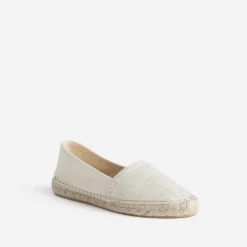 Eram Espadrilles^Espadrille écrue et ée toile ARGENT