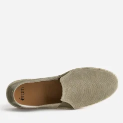 Eram Espadrilles^Espadrille toile éco-conçue KAKI