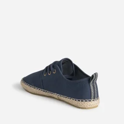 Lee Cooper Toiles|Baskets/Tennis^Espadrille bleu en toile MARINE