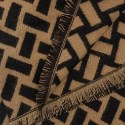 Eram Echarpes & Foulards^Etole à motif graphique noir CAMEL