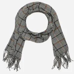 Eram Echarpes & Foulards|Accessoires^Etole e à motif prince-de-galles NOIR