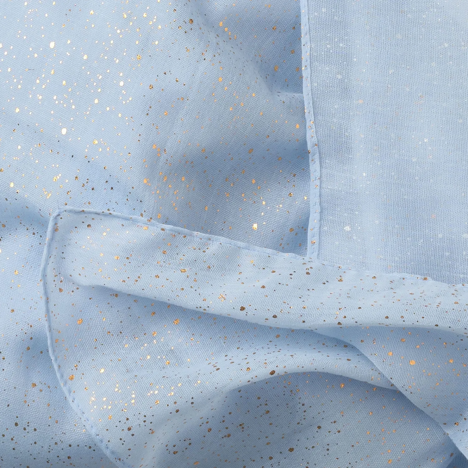 Eram Echarpes & Foulards^Foulard baby blue pailleté doré BLEU