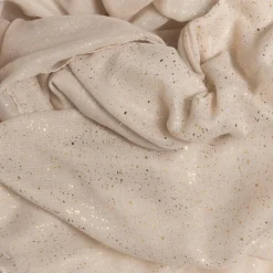Eram Echarpes & Foulards^Foulard ecru pailleté doré BEIGE