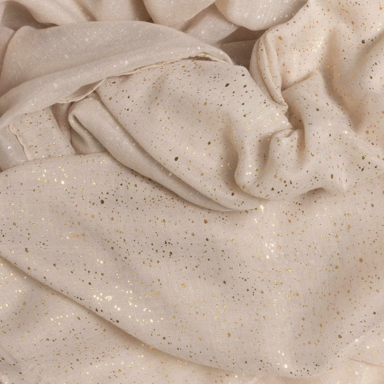 Eram Echarpes & Foulards^Foulard ecru pailleté doré BEIGE
