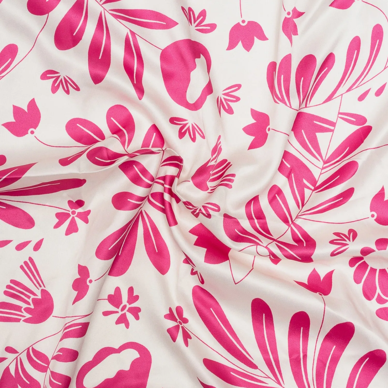 Eram Echarpes & Foulards^Foulard et blanc motif floral - Sélection Octobre ROSE
