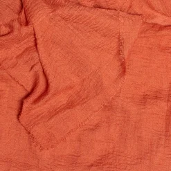 Texto Echarpes & Foulards^Foulard rouge brique ORANGE