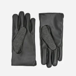Eram Gants^Gants bi-matière à motif chevrons GRIS