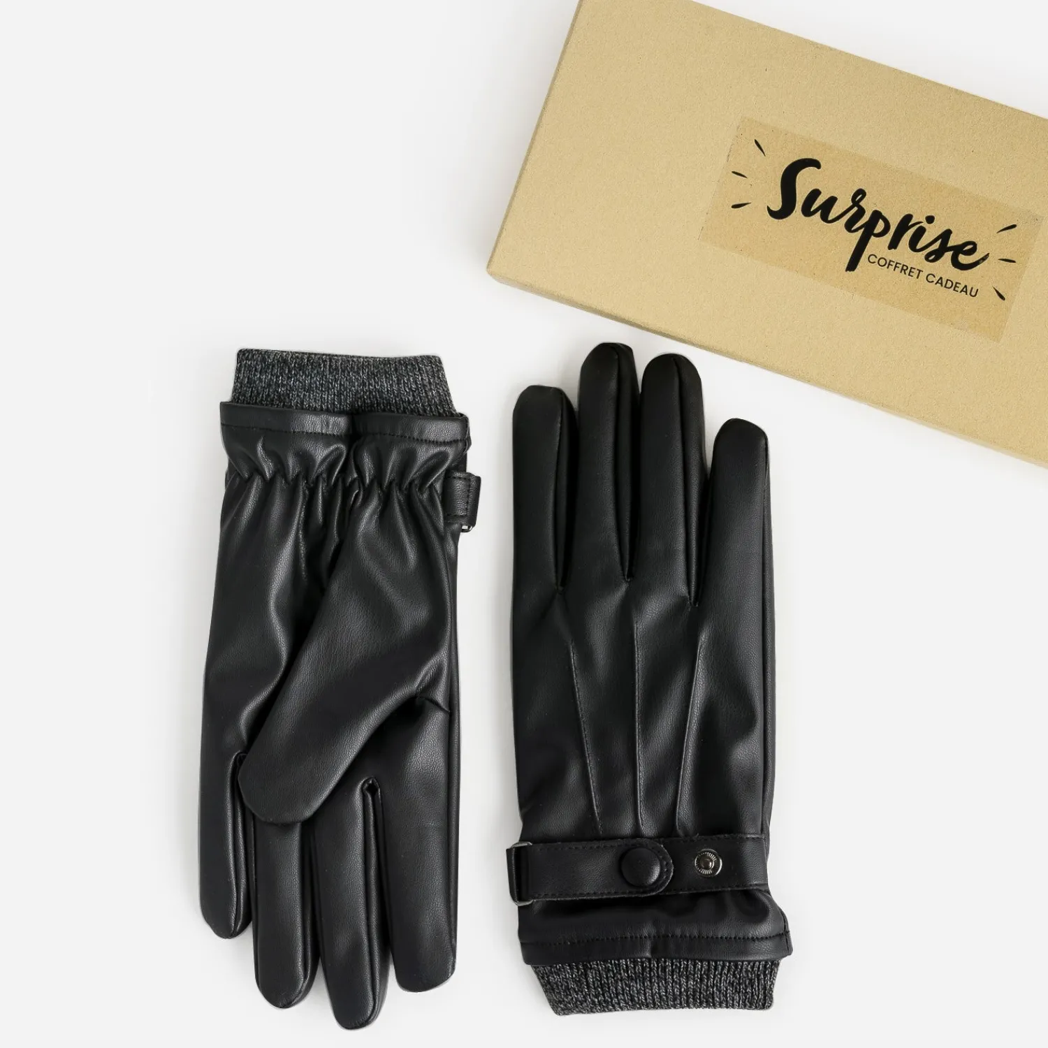 Eram Accessoires|Gants^Gants homme s finition tricot NOIR