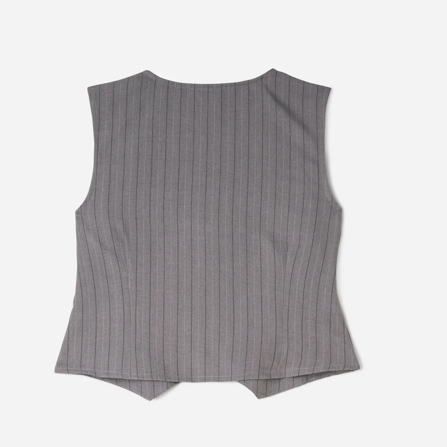 Texto T-Shirts^Gilet de costume rayures tennis GRIS