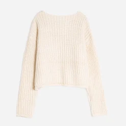Texto Pulls^Gilet écru ECRU