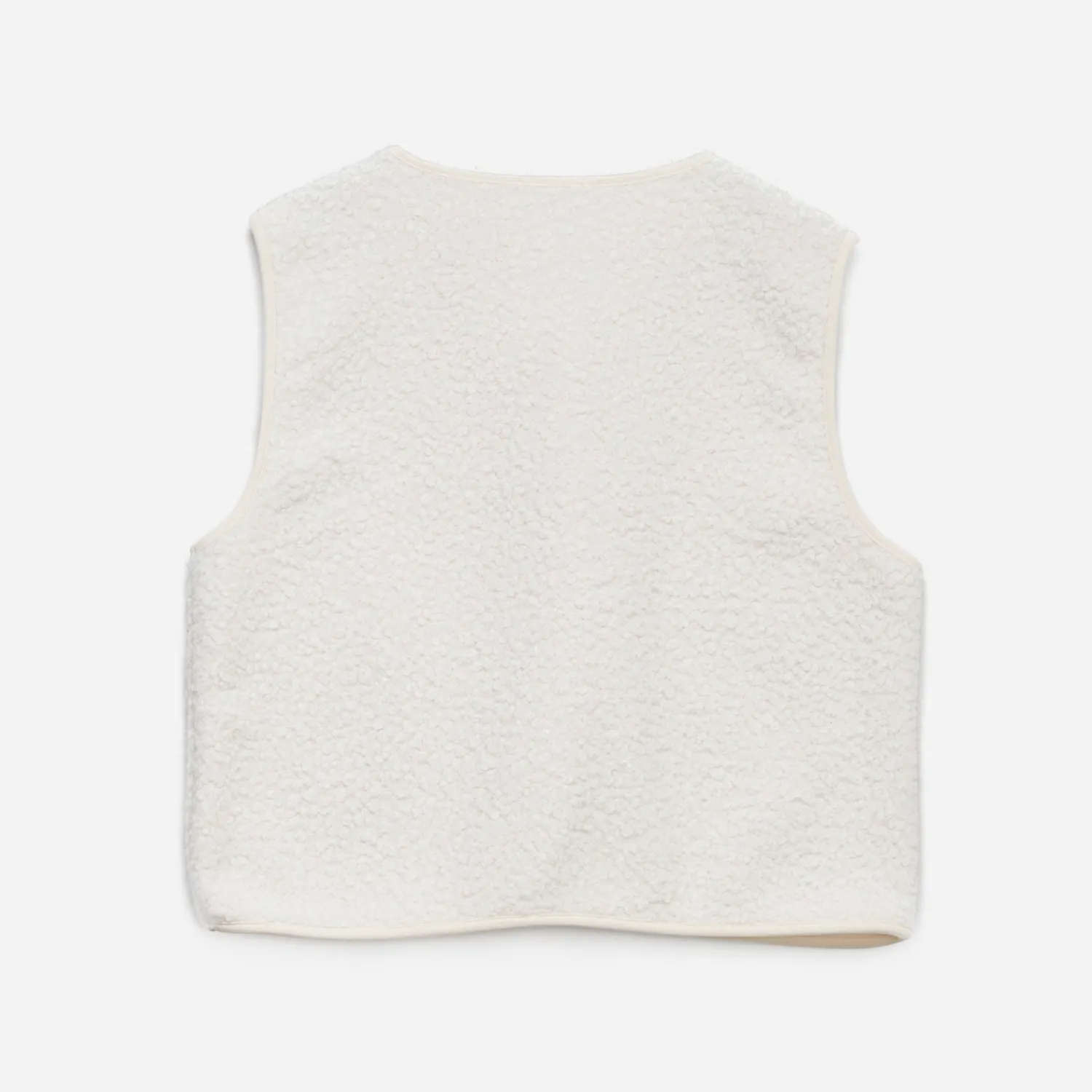 Texto Vestes & Gilets^Gilet écru sans manches BEIGE